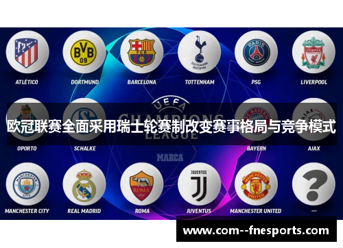 欧冠联赛全面采用瑞士轮赛制改变赛事格局与竞争模式 欧冠联赛全面采用瑞士轮赛制改变赛事格局与竞争模式
